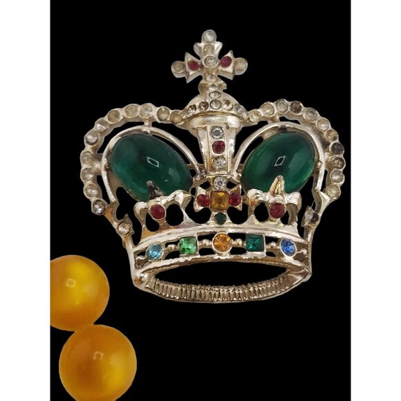 Lot of 8 Assorted Wearable Brooches Great Resellers Lot (A4831) - Picture 5 of 9